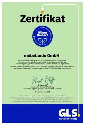 Ihr KlimaProtect Zertifikat - Der Nachweis für Ihren klimaneutralen Paketversand mit GLS - 