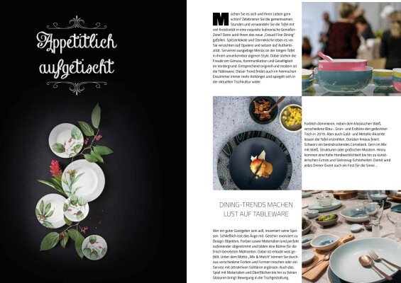 Appetitlich aufgetischt -