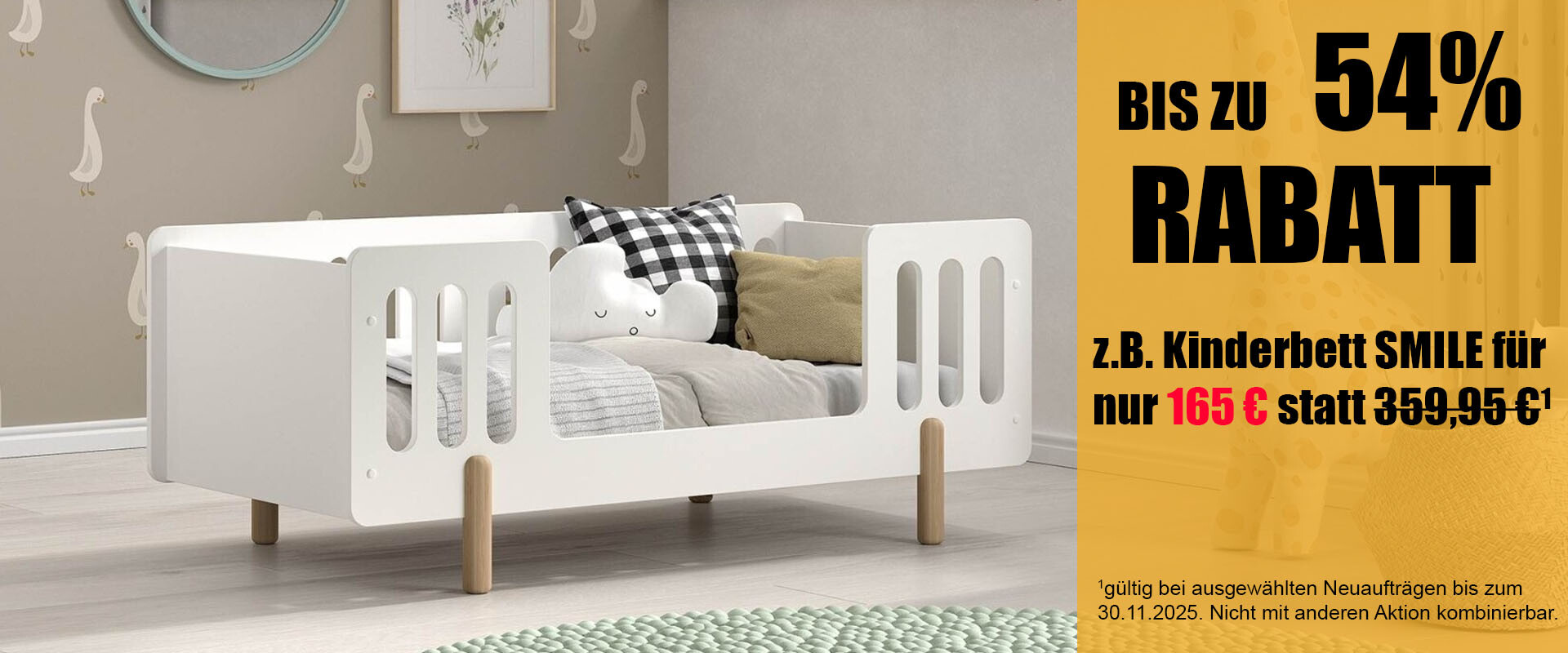 bis zu 54% RABATT