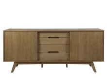 Anrichte >Marta I< aus Massivholz - 180x84x44cm...