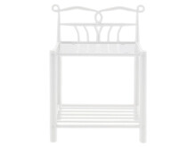 Nachttisch >Linos I< aus Glas - 50x66x37cm (BxHxT)