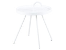 Beistelltisch >Milena I< aus Metall - 51x62,5x51cm (BxHxT)