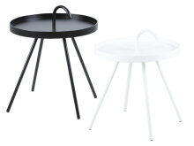 Beistelltisch >Milena I< aus Metall - 51x62,5x51cm...