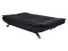 Schlafsofa >Finja< in Schwarz - 196x91x98cm (BxHxT)