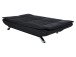 Schlafsofa >Finja< in Schwarz - 196x91x98cm (BxHxT)