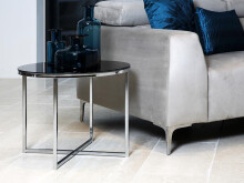 Beistelltisch >Crispo< aus Glas - 55x45x55cm (BxHxT)