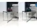 Beistelltisch >Crispo< aus Glas - 50x45x50cm (BxHxT)