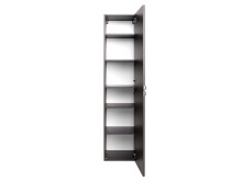 Seitenschrank >Graphit< in Graphitgrau -...