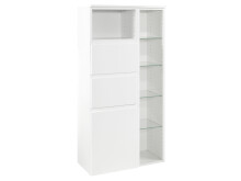 Midischrank >Cleo II< aus MDF - 65x130x35cm (BxHxT)