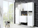Waschtisch-Set >Cleo I< in Weiß aus MDF - 100x56x47cm (BxHxT)