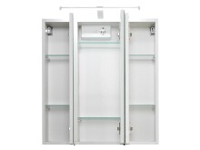 Spiegelschrank in Polareiche - 60x64x20cm (BxHxT)