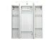 Spiegelschrank in Polareiche - 60x64x20cm (BxHxT)
