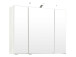 Spiegelschrank >Cleo I< in Polareiche - 80x64x20cm (BxHxT)