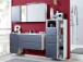 Spiegelschrank >Cleo I< in Polareiche - 80x64x20cm (BxHxT)
