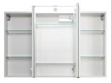 Spiegelschrank >Cleo I< in Polareiche - 100x64x20cm (BxHxT)