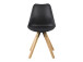 Esszimmerstuhl >Diva I< (2er Set) in Schwarz aus Kunststoff - 48,5x85x55 (BxHxT)