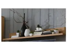 Wandboard >Flero< in Wildeiche/biancoton aus...