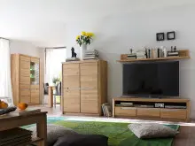 Wandboard >Flero< in Wildeiche/biancoton aus...
