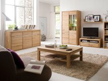 Sideboard >Flero< in Wildeiche/biancoton aus...