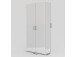 Schuhschrank >Girl< in Weiß/Hochglanz - 91x191x33cm (BxHxT)