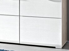 Schuhschrank >Allison< in Weiß aus MDF - 84x104x40cm (BxHxT)