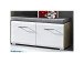Sitzbank >Allison< in Weiß aus MDF - 84x37x40cm (BxHxT)