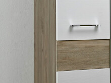 Garderoben-Set >Allison< in Weiß aus MDF -...