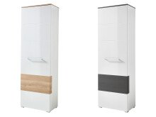Garderobenschrank >Rouven< aus MDF - 65x200x40cm...