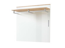 Garderobenpaneel >Rouven< aus Metall - 100x99x30cm (BxHxT)