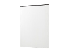 Wandspiegel >Rouven< in grau - 65x88x4cm (BxHxT)