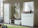 Garderobenschrank >Rolland< aus MDF