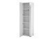 Garderobenschrank >Rolland< in Weiß aus MDF - 65x198x41cm (BxHxT)