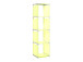 Regal >Allice< aus Kunststoff - 36,5x145x36cm (BxHxT)