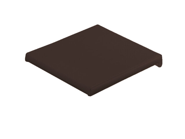 Sitzkissen >Jenni I< in Braun aus Polyurethan - 40x5cm (BxH)