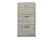 Schuhschrank >Brady< in Beton - 64x125x24cm (BxHxT)