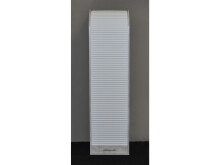 Jalousieschrank >Organizer< in Beton weiß - 45x164x40cm (BxHxT)