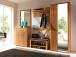 Wandspiegel >Nature Plus< in Kernbuche - 74x93x15cm (BxHxT)