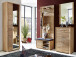 Schuhschrank >Davenport< in Sonoma-Eiche - 74x100x40cm (BxHxT)
