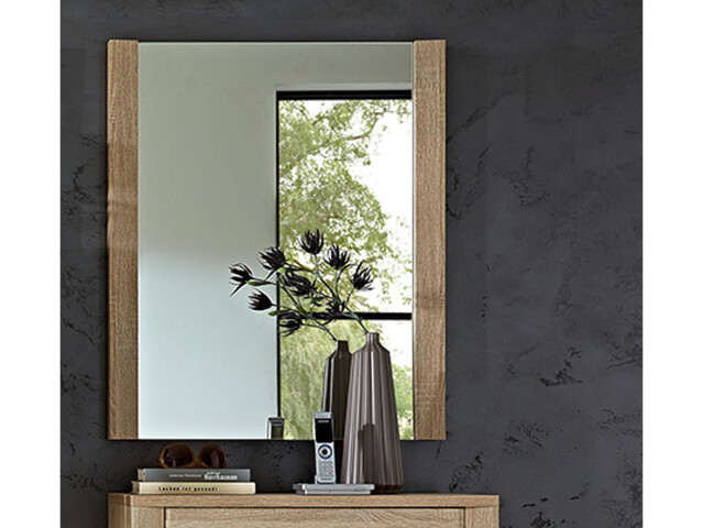 Wandspiegel >Davenport< in Sonoma-Eiche - 74x88x4cm (BxHxT)