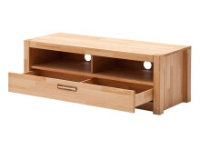 TV-Board >Leduc< in Kernbuche aus Metall - 125x43x46cm (BxHxT)