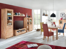 TV-Board >Leduc< in Kernbuche aus Metall - 125x43x46cm (BxHxT)