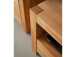 TV-Board >Leduc< in Kernbuche aus Metall - 125x43x46cm (BxHxT)