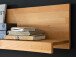 Wohnwand >Leduc< in Kernbuche aus Metall - 309x203x46cm (BxHxT)