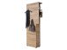 Garderobenpaneel >Dartford I< in Eiche/Natur - 70x190x29cm (BxHxT)