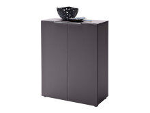 Kommode >Dartford I< in Anthrazit aus MDF -...