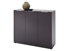 Kommode >Dartford II< in Anthrazit aus MDF -...