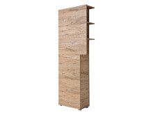 Garderoben-Set >Dartford I< in Anthrazit aus MDF