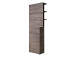 Garderobe "Dartford I" Wenge/Anthrazit-Melamin