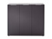 Garderobe "Dartford I" Wenge/Anthrazit-Melamin