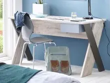 Schreibtisch >Ferdy< in Sandeiche - 135x75x67,5cm...
